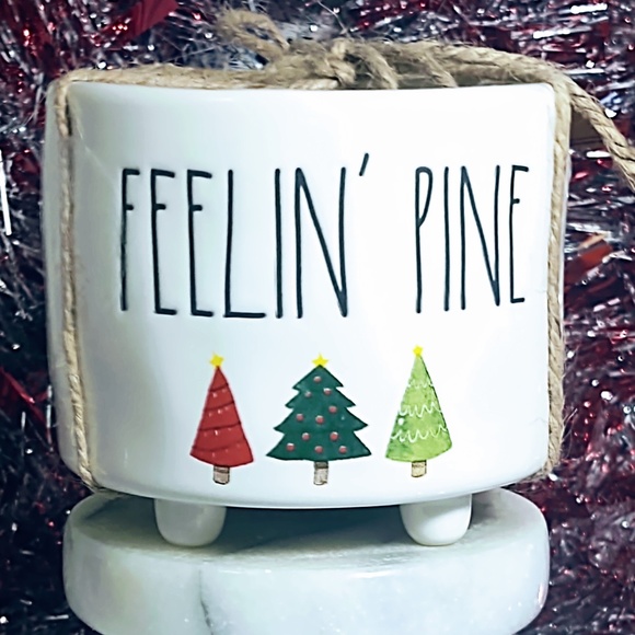 Rae Dunn Other - NEW RAE DUNN FEELIN' PINE SMALL PLANTER/CANDY DISH
